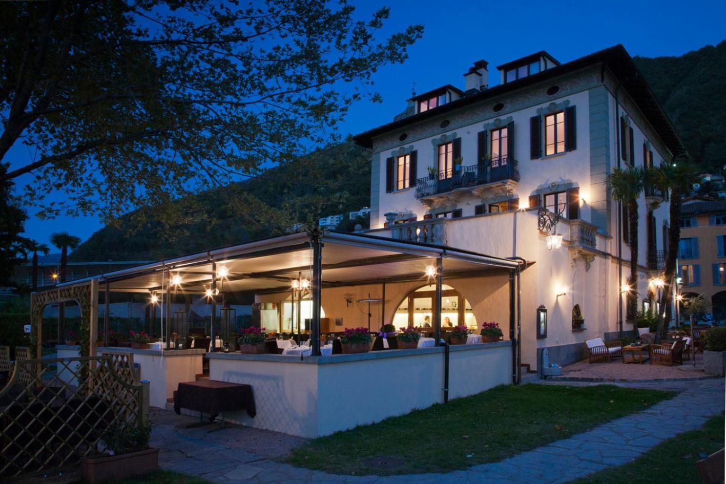 Albergo Ristorante La Palma Bissone Exterior photo